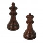 Classic Rosewood Staunton chesspieces finished by hand with double plumbing