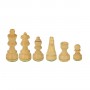 Classic Staunton chess pieces in rosewood