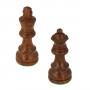 Classic Staunton chess pieces in rosewood