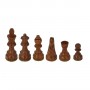 Classic Staunton chess pieces in rosewood