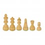 Classic Staunton chess pieces in rosewood