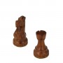 Classic Staunton chess pieces in rosewood