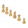 Classic Staunton chess pieces in rosewood