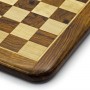 Chessboard walnut and maple wood, inlaid