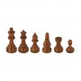 Classic Staunton chess pieces in rosewood