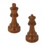 Classic Staunton chess pieces in rosewood