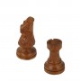 Classic Staunton chess pieces in rosewood