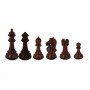 classic chess pieces Staunton model in rosewood gem carved and finished by hand