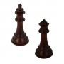 classic chess pieces Staunton model in rosewood gem carved and finished by hand