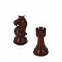 classic chess pieces Staunton model in rosewood gem carved and finished by hand