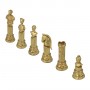 Imperial Rome chess pieces in hand-crafted zamak metal