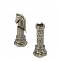 Imperial Rome chess pieces in hand-crafted zamak metal