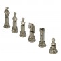 Imperial Rome chess pieces in hand-crafted zamak metal