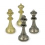 Classics Staunton chess pieces model metal zama with arabesque surface finished by hand.