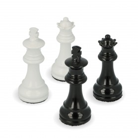 The Battle Of Troy: Chess Set with Leatherette Chessboard & Box + Checker Se