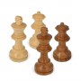 Classic Staunton chess pieces in rosewood