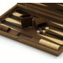 Backgammon in hand carved wood