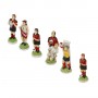 Chess pieces Football (Soccer) Teams in hand-painted  alabaster and resin