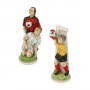 Chess pieces Football (Soccer) Teams in hand-painted  alabaster and resin